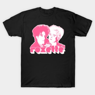 Roxette / Retro 90s Aesthetic Fan Design T-Shirt